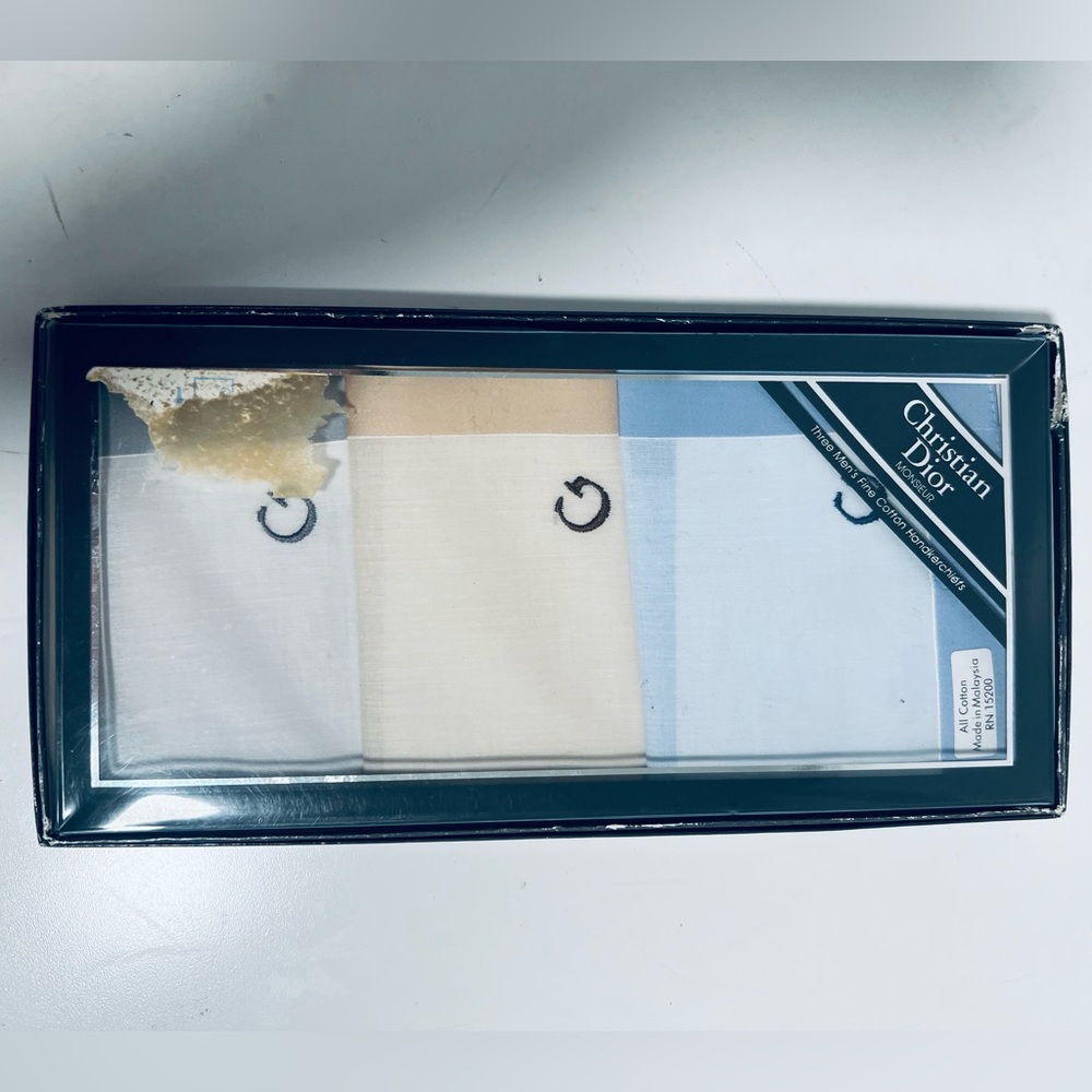 Christian Dior Men’s Handkerchief